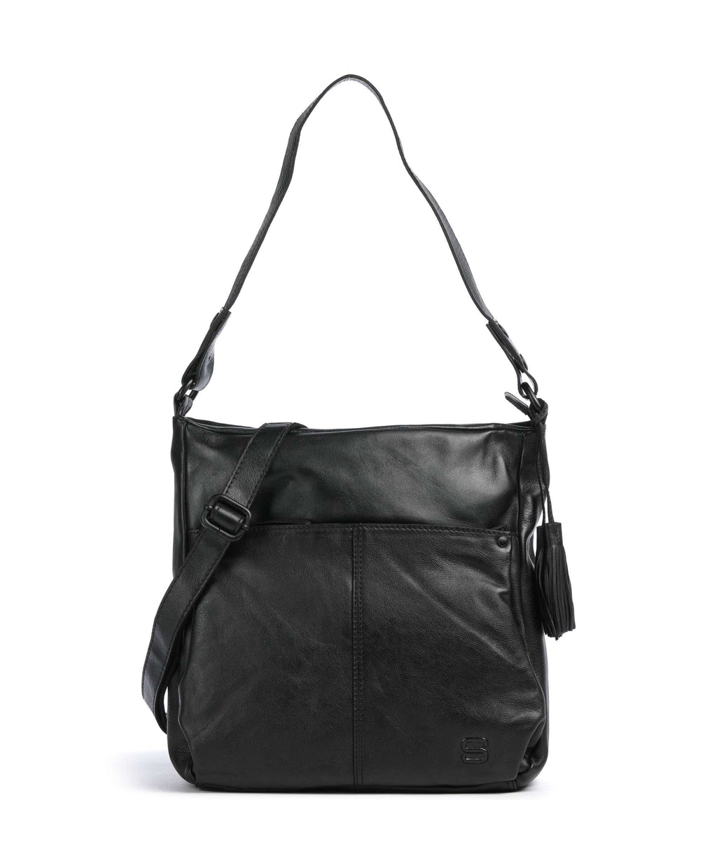 Spikes & Sparrow Apache Saar Shoulder bag black