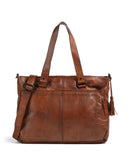 Spikes & Sparrow Apache Chrissey Briefcase brandy