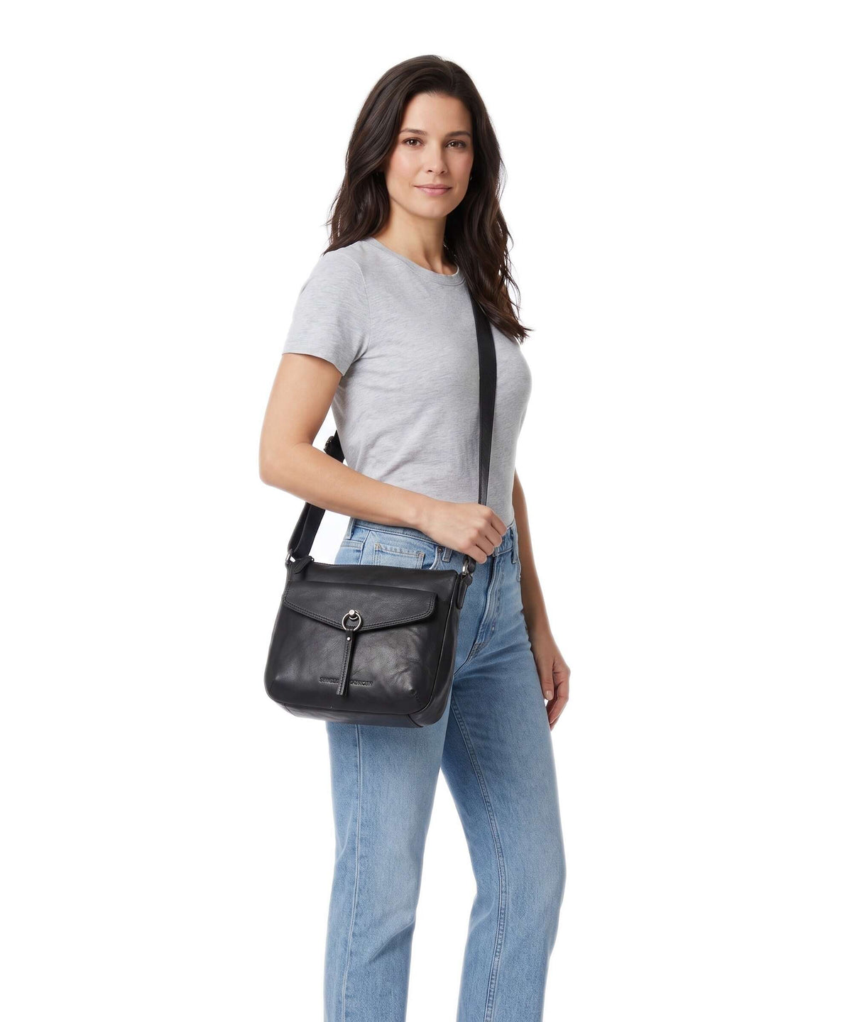 Spikes & Sparrow Bronco Jinthe Crossbody bag black