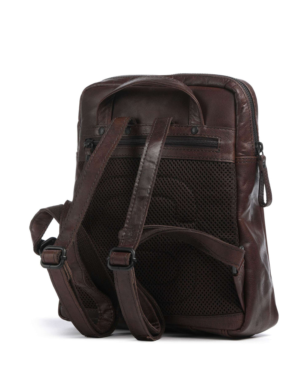 Spikes & Sparrow Bronco Roxy Backpack dark brown