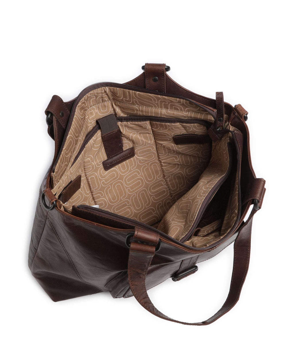 Spikes & Sparrow Bronco Kalynn Tote bag dark brown