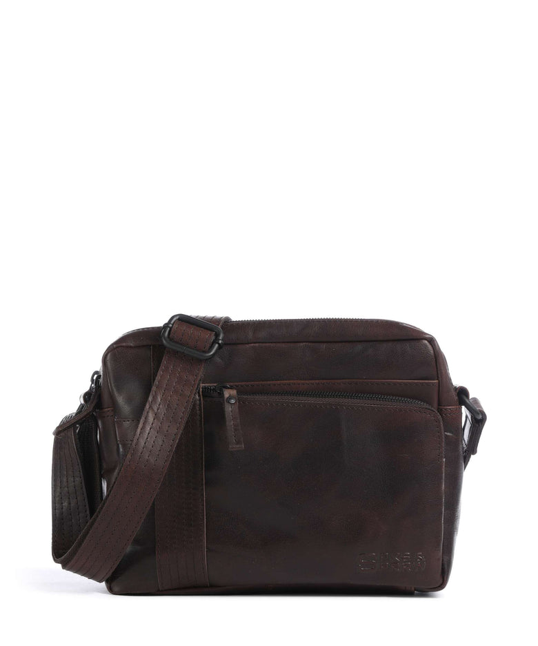 Spikes & Sparrow Bronco Ayden Crossbody bag dark brown