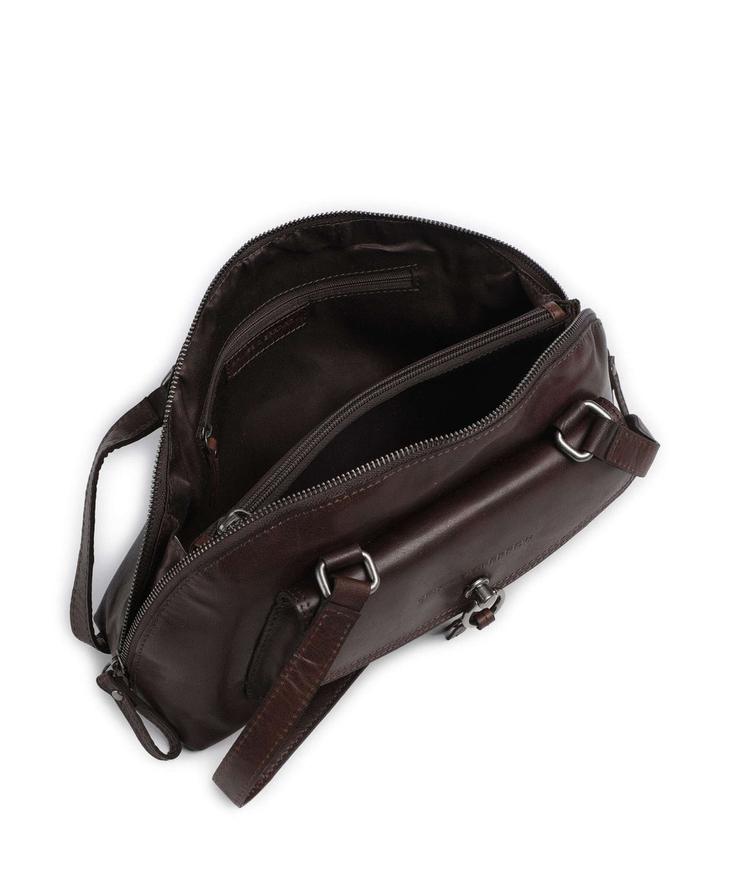 Spikes & Sparrow Bronco Thyrza Shoulder bag dark brown