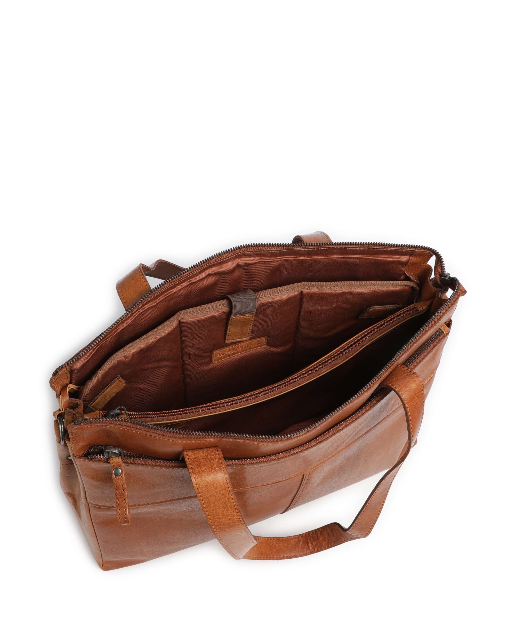 Spikes & Sparrow Bronco Yasmijn Tote bag brandy