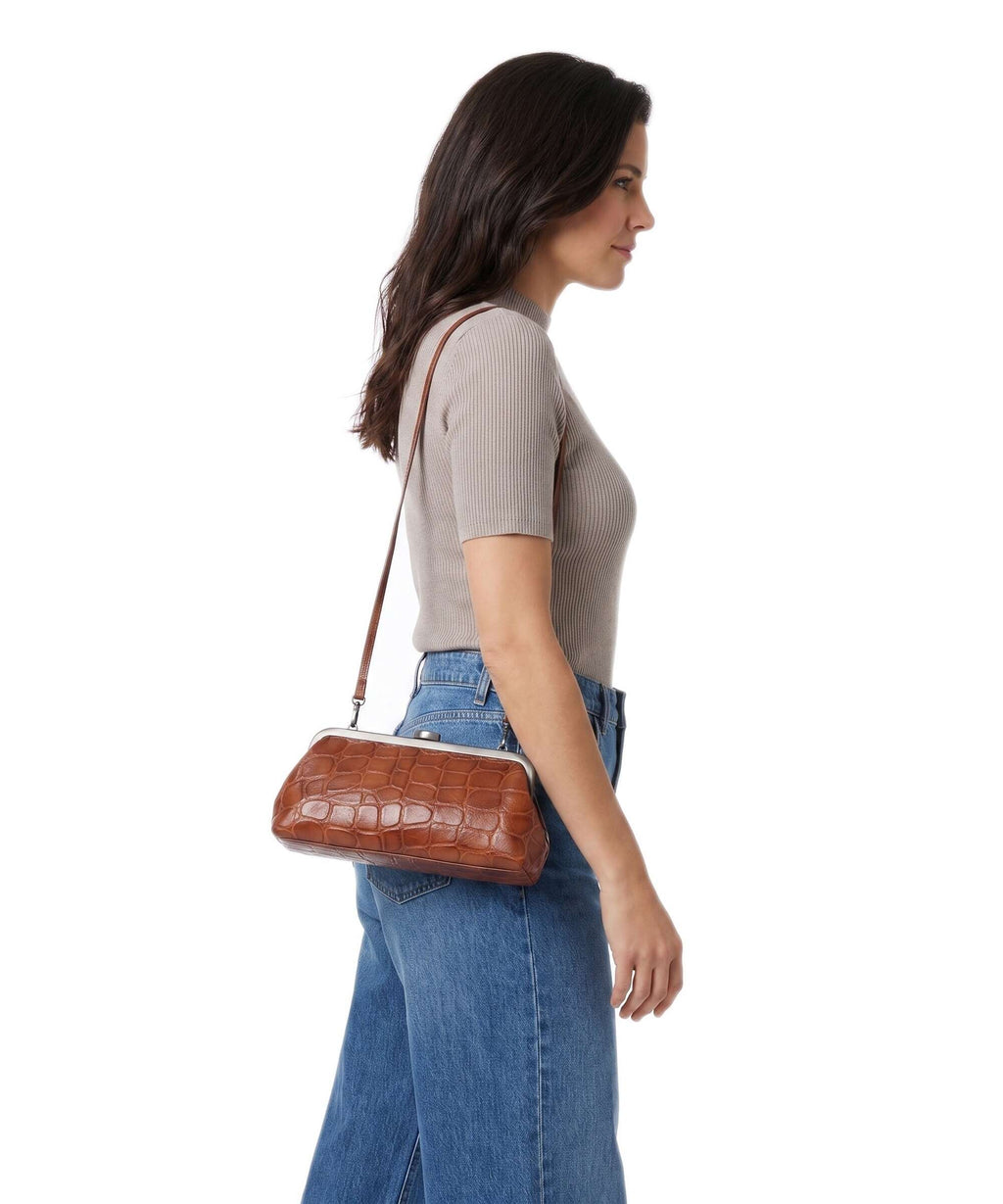 Spikes & Sparrow Apache Cherice Crossbody bag brandy