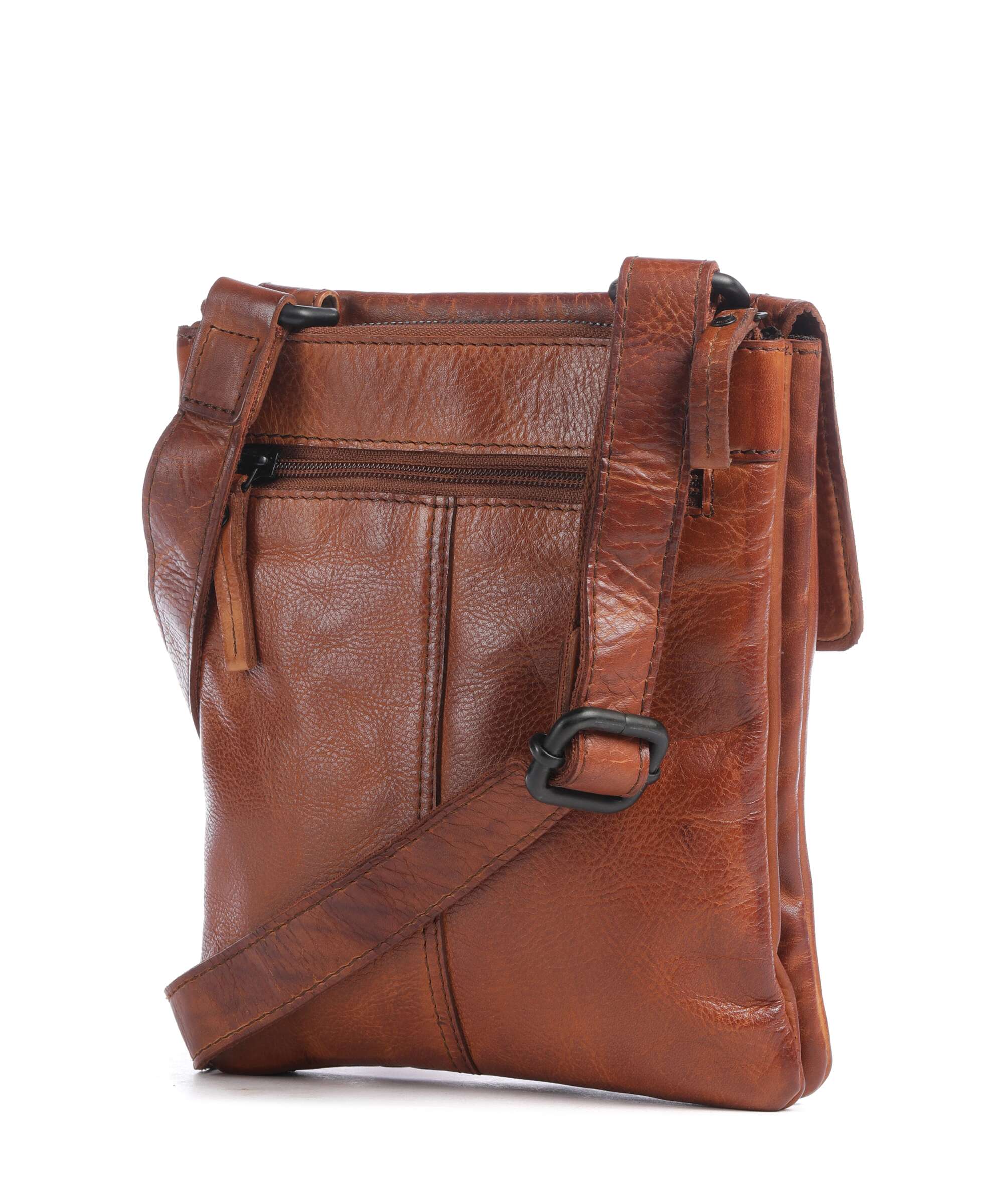 Spikes & Sparrow Apache Jake Crossbody bag brandy