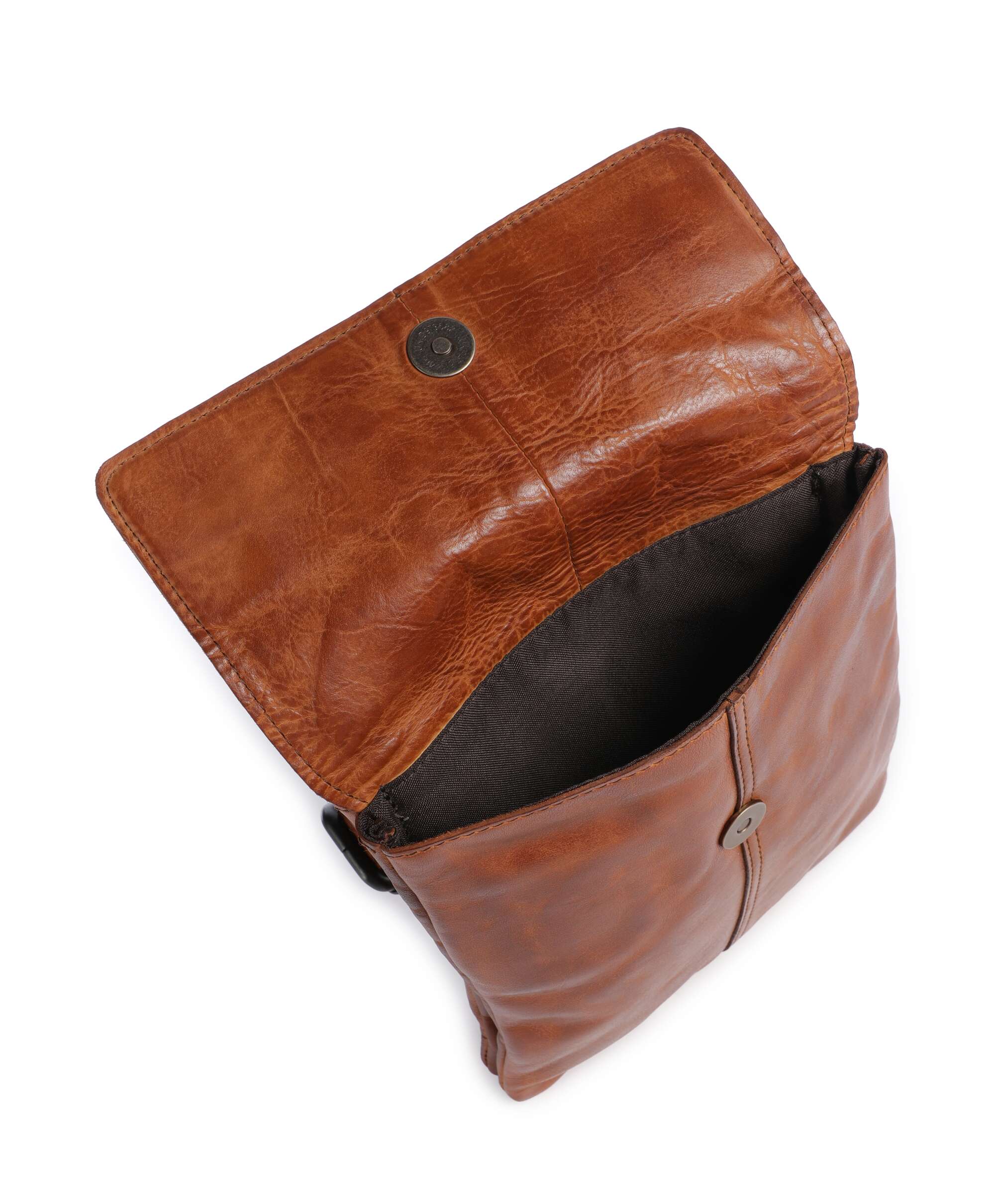 Spikes & Sparrow Apache Jake Crossbody bag brandy
