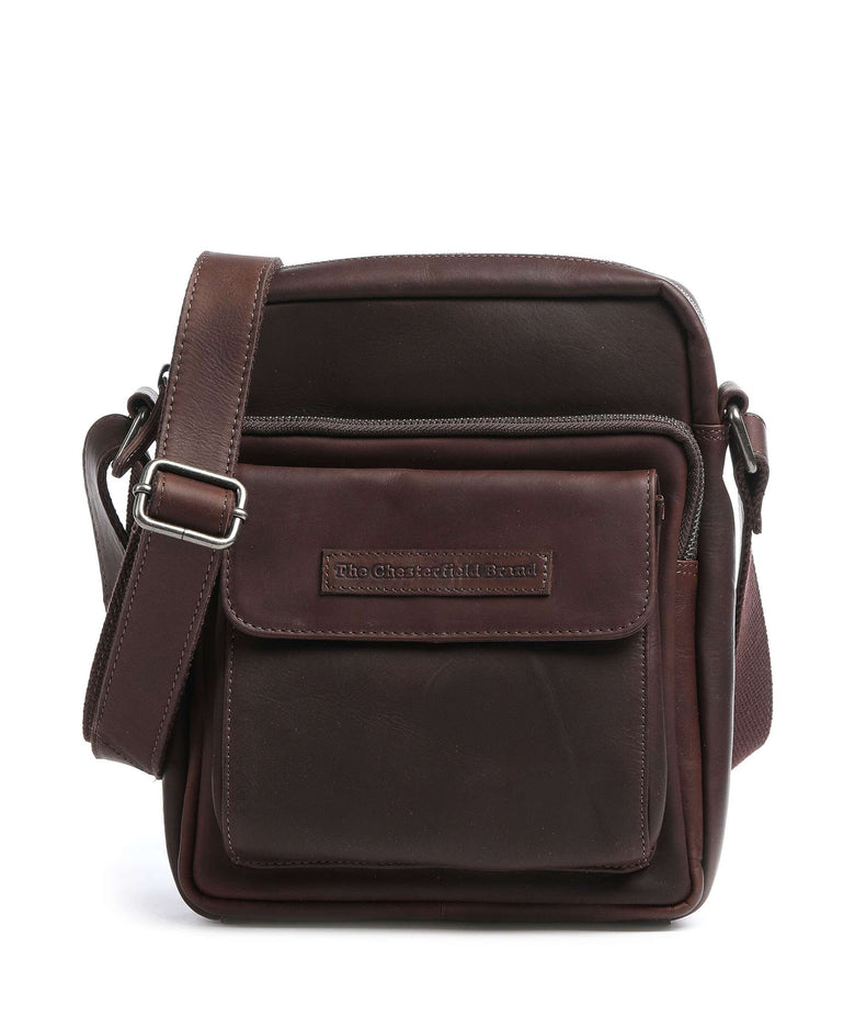 The Chesterfield Brand Bath Crossbody bag dunkelbraun