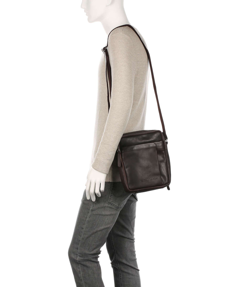 The Chesterfield Brand Alva Crossbody bag dunkelbraun