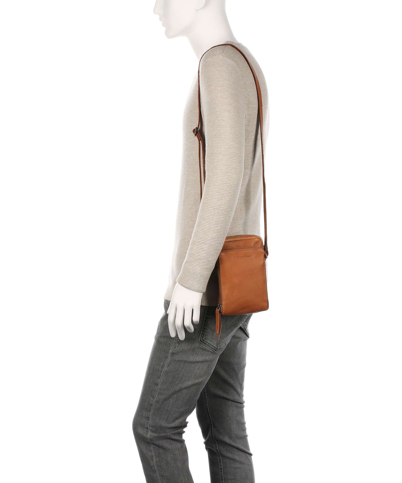 The Chesterfield Brand Hamilton Crossbody bag cognac