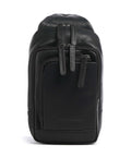 The Chesterfield Brand Wax Pull Up Cow Riga Sling bag black