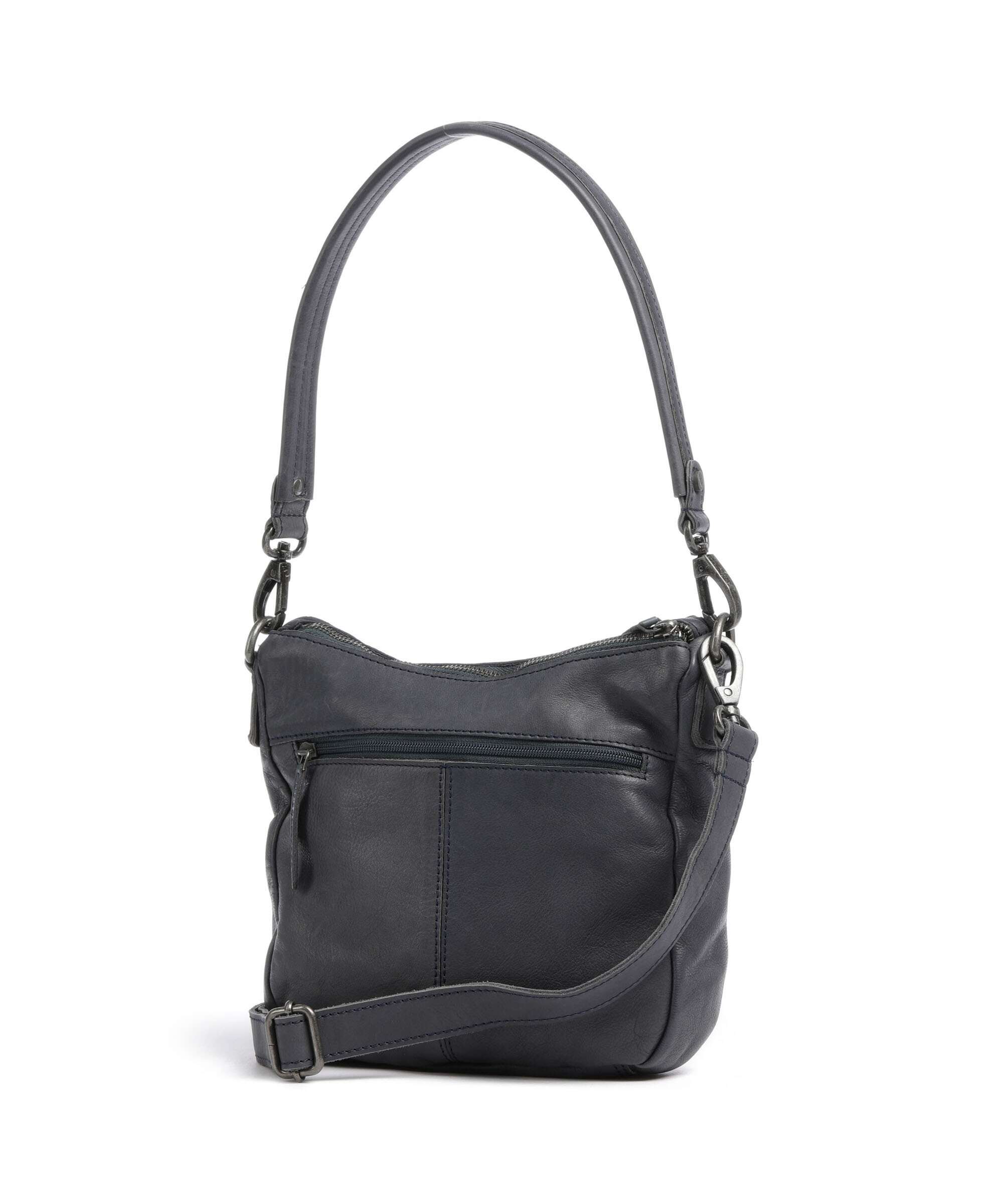 The Chesterfield Brand Washed Waxed Cow Caroline Crossbody bag blue