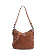 The Chesterfield Brand Washed Waxed Cow Caroline Borsa a spalla cognac
