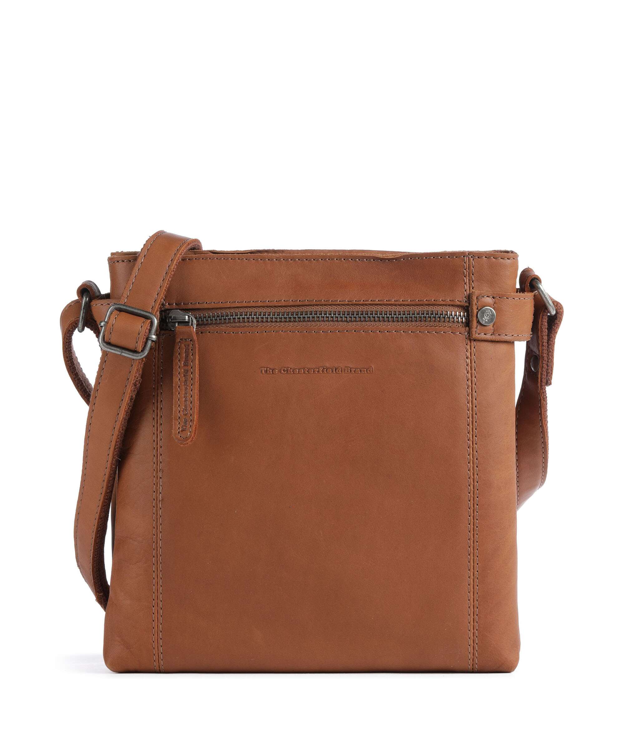 The Chesterfield Brand Wax Pull Up Cow Brandis Crossbody bag cognac