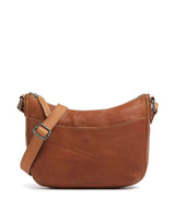 The Chesterfield Brand Cow Wax Pull Up Henderson Sac bandoulière cognac