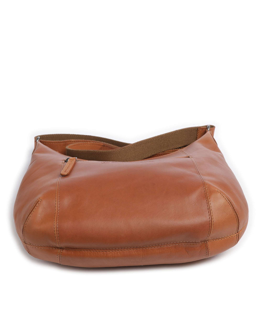 The Chesterfield Brand Wax Pull Up Cow Arlette Hobo bag cognac