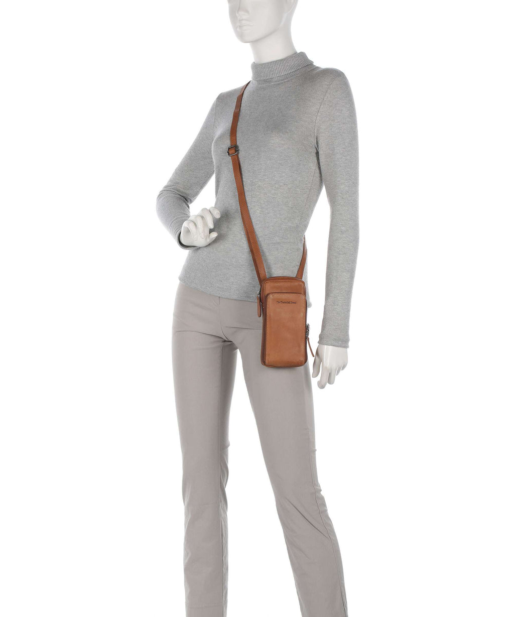 The Chesterfield Brand Valdes Phone bag cognac
