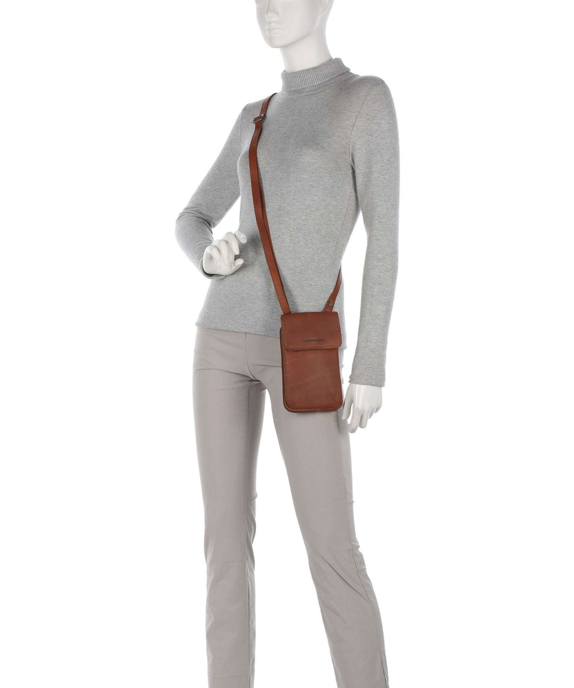 The Chesterfield Brand Langley Phone bag cognac