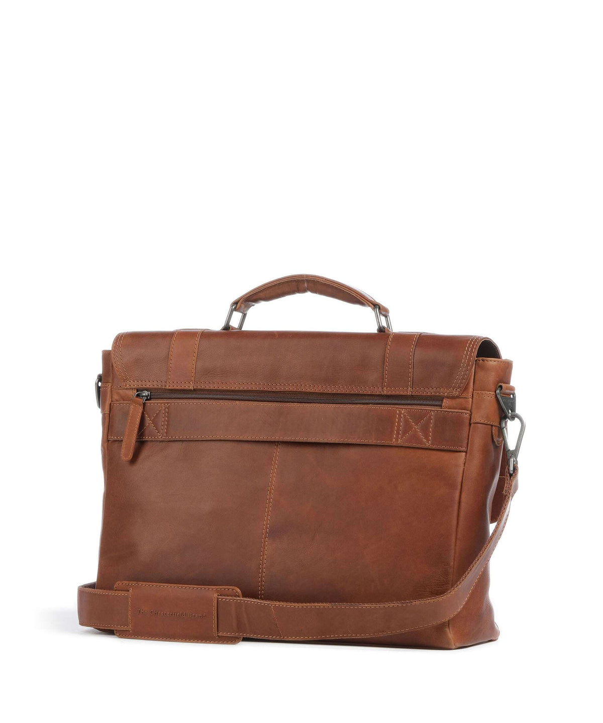 The Chesterfield Brand Imperia Briefcase cognac