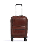 The Chesterfield Brand Cow Wax Pull Up San Marino Valigia trolley (4 ruote) cognac