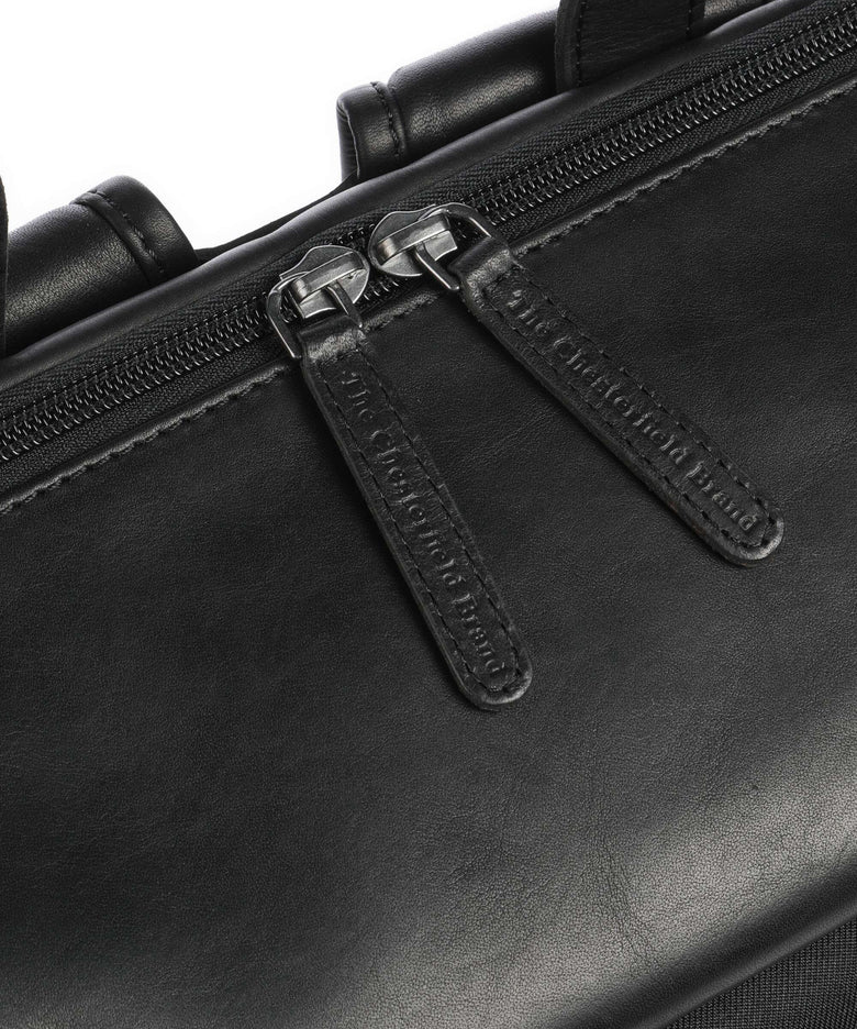 The Chesterfield Brand Fusion Bornholm Rolltop backpack black