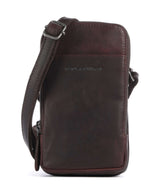 The Chesterfield Brand Cow Wax Pull Up Alesund Borsetta porta cellulare brown