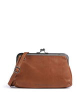The Chesterfield Brand Cow Wax Pull Up Andrade Sac porté épaule cognac