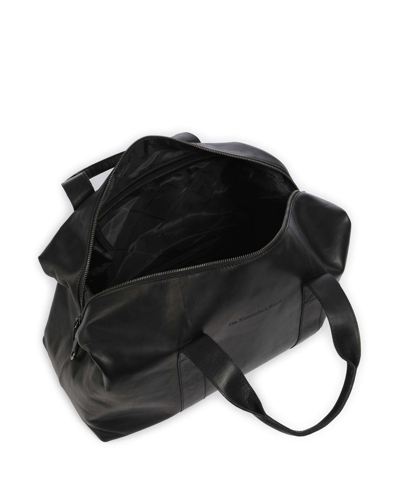 The Chesterfield Brand Cow Wax Pull Up Conor Weekend bag black
