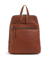 The Chesterfield Brand Cow Wax Pull Up Linford Rucksack cognac
