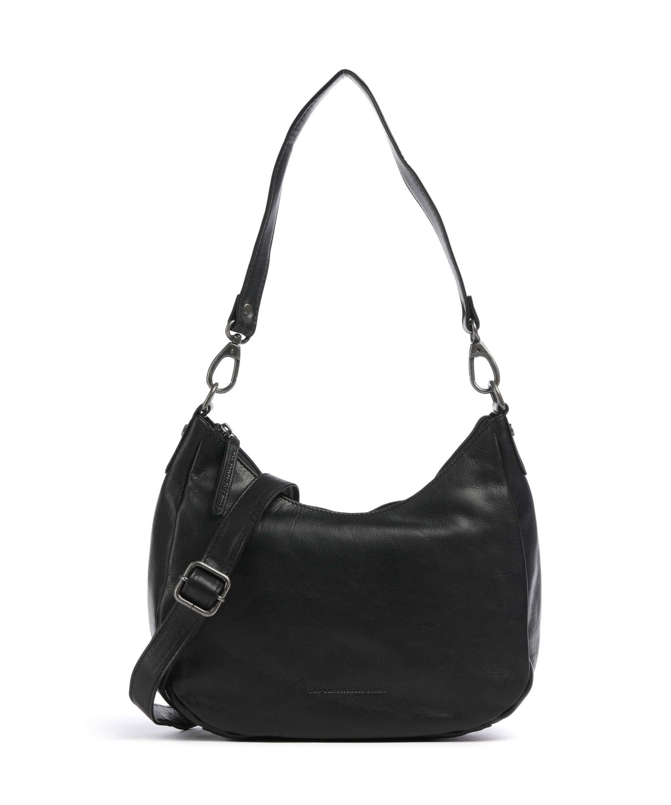 The Chesterfield Brand Cow Wax Pull Up Alexandria Shoulder bag black