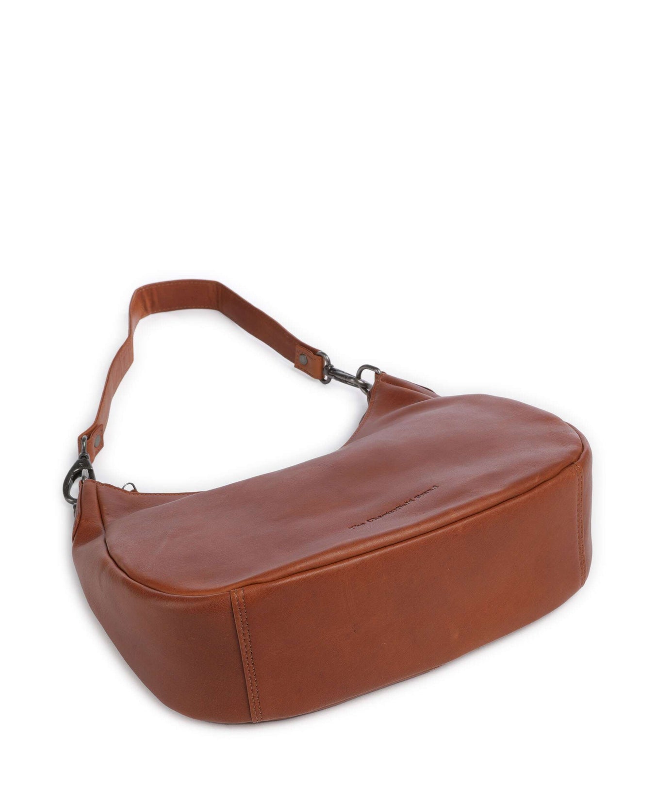 The Chesterfield Brand Cow Wax Pull Up Alexandria Shoulder bag cognac