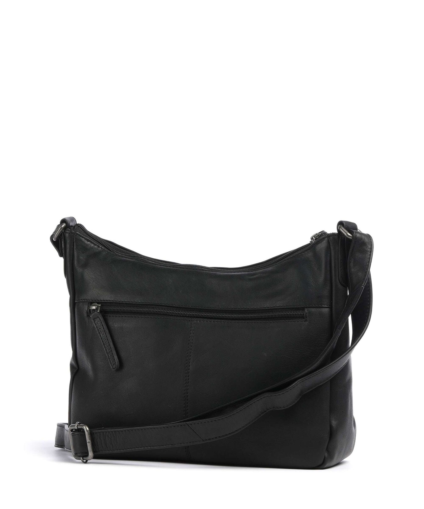 The Chesterfield Brand Cow Wax Pull Up Loraine Crossbody bag black