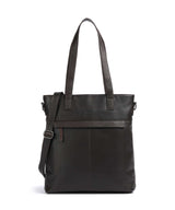 The Chesterfield Brand Cow Wax Pull Up Nunavik Borsa shopper brown