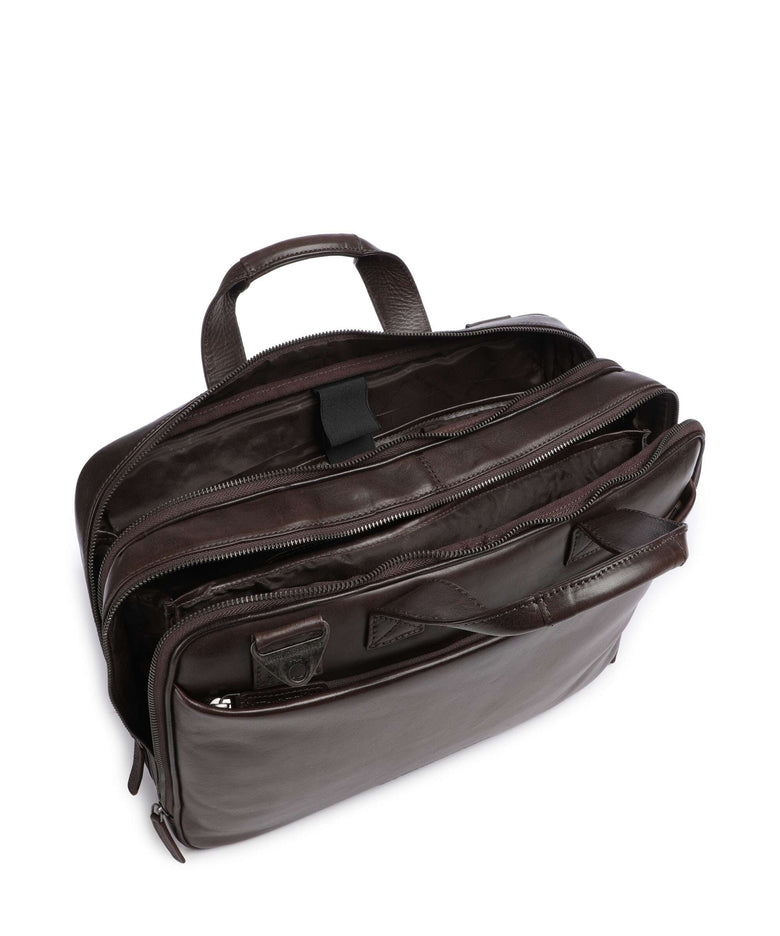 The Chesterfield Brand Novum Iseo Briefcase brown