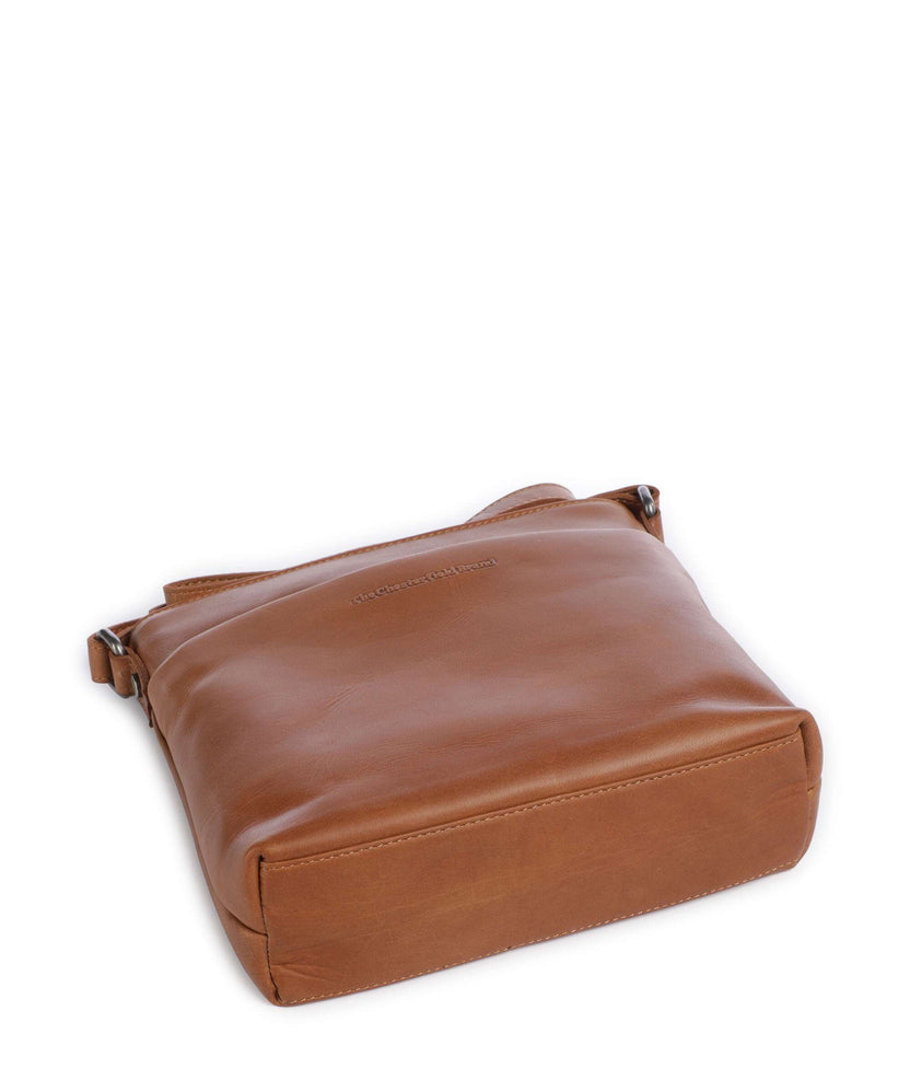 The Chesterfield Brand Wax Pull Up Cow Navene Crossbody bag cognac