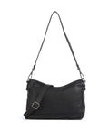 The Chesterfield Brand Washed Waxed Cow Irving Shoulder bag black