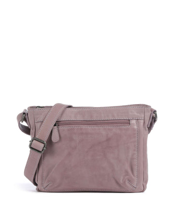 The Chesterfield Brand Washed Waxed Cow Aston Umhängetasche lavender lila