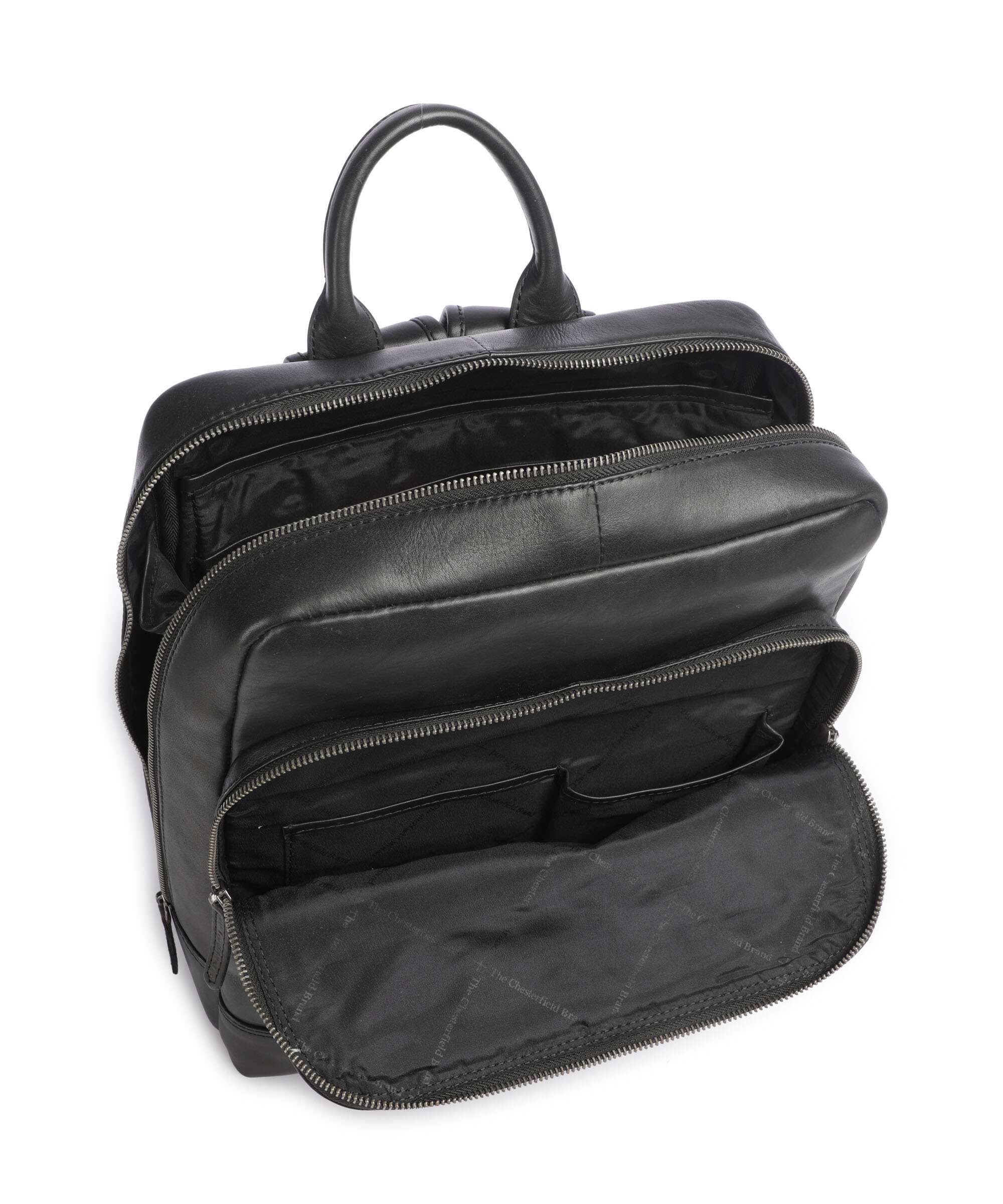 The Chesterfield Brand Novum Nicola Backpack black