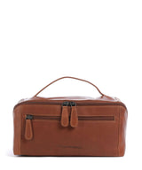 The Chesterfield Brand Wax Pull Up Cow Elmia Trousse de toilette cognac