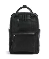 The Chesterfield Brand Wax Pull Up Cow Calden Rucksack black