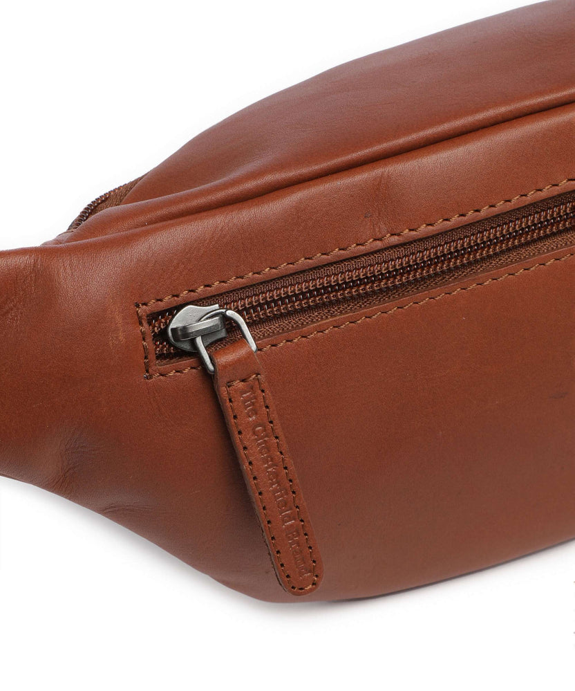 The Chesterfield Brand Wax Pull Up Cow Brana Fanny pack cognac