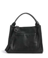 The Chesterfield Brand Wax Pull Up Cow Fioline Handtasche black