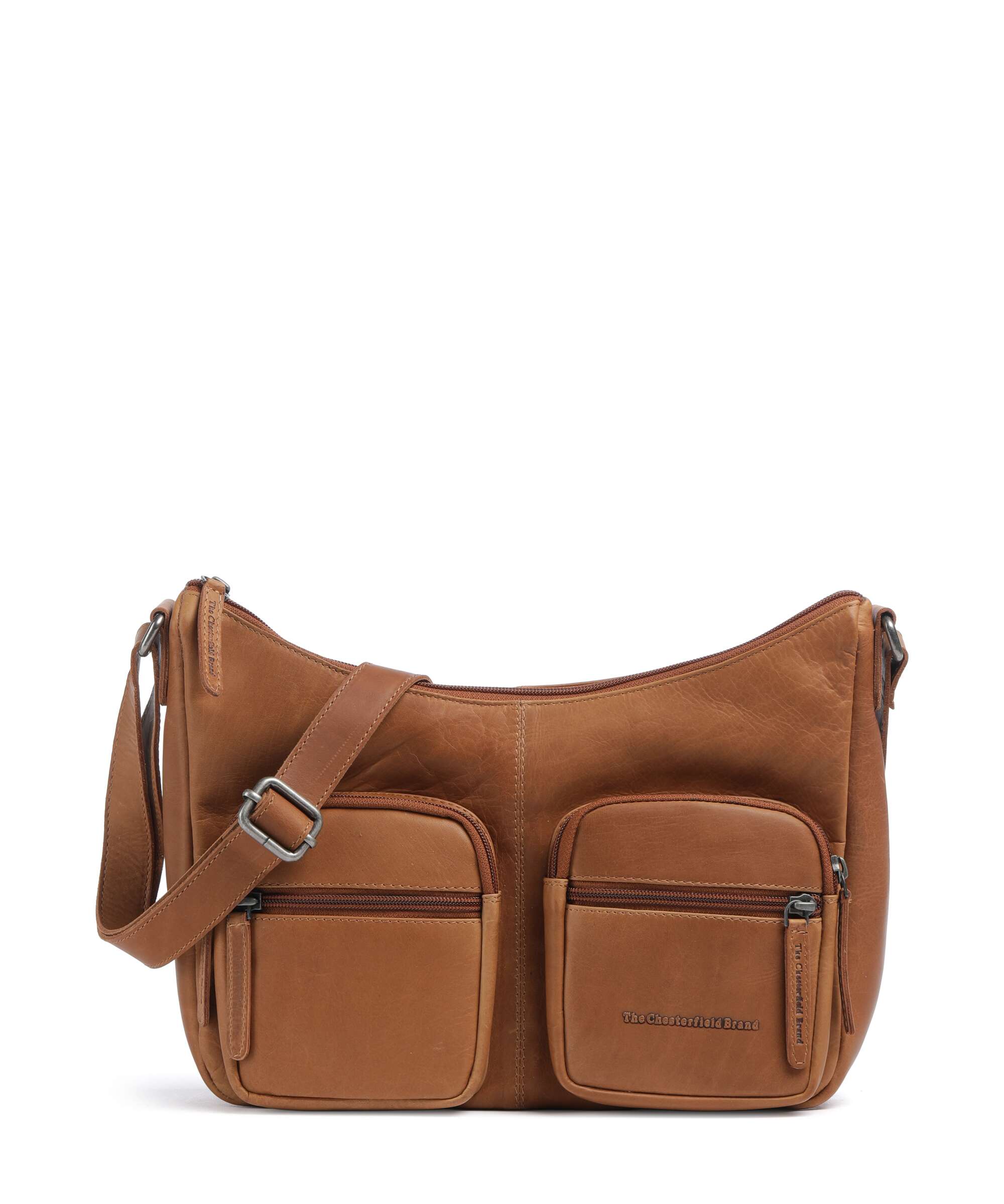 The Chesterfield Brand Wax Pull Up Cow Valenora Shoulder bag cognac