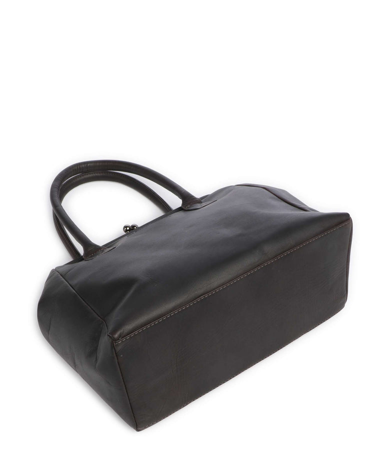 The Chesterfield Brand Wax Pull Up Cow Dorin Shoulder bag brown