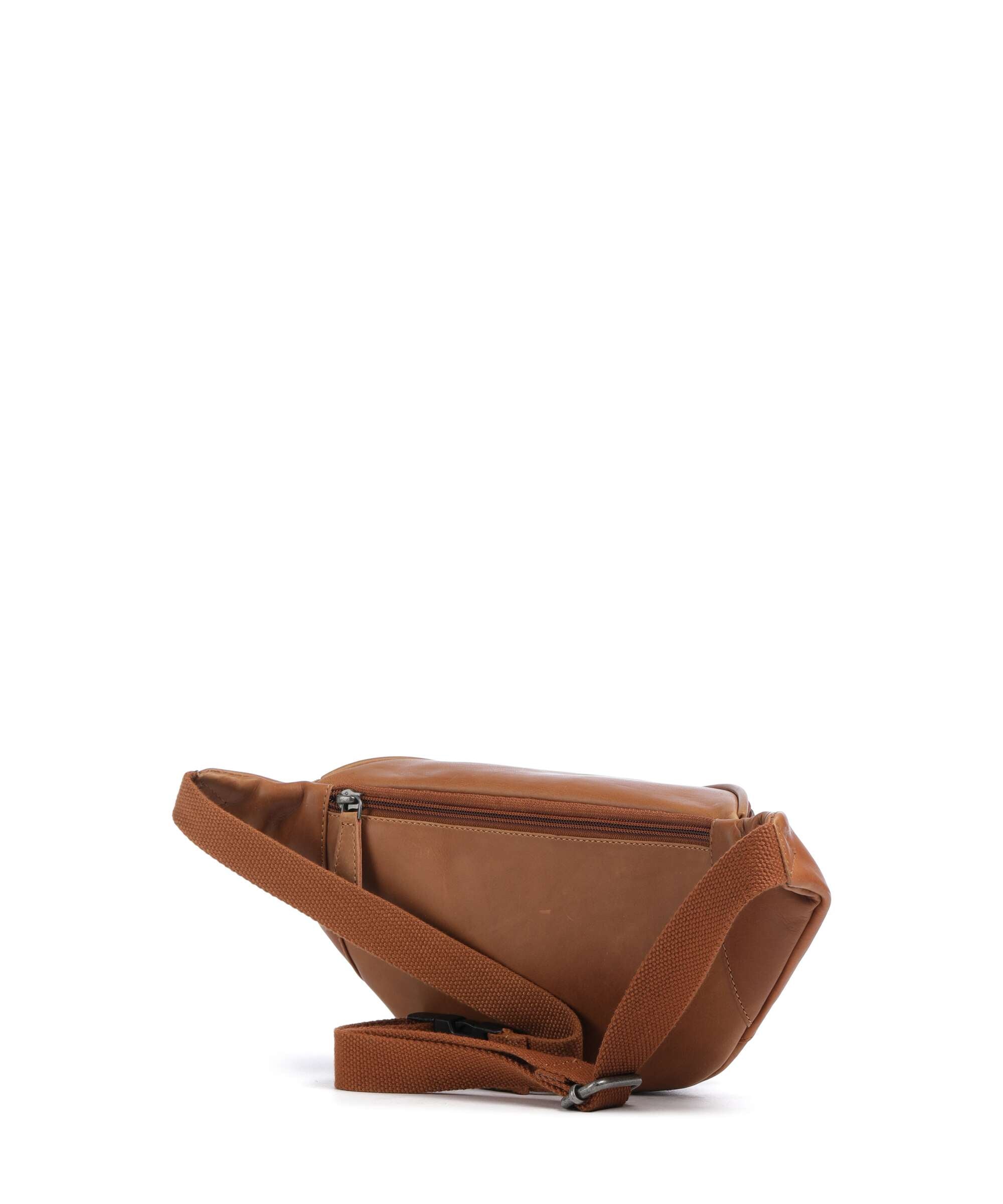The Chesterfield Brand Cow Wax Pull Up Vernio Belt bag cognac