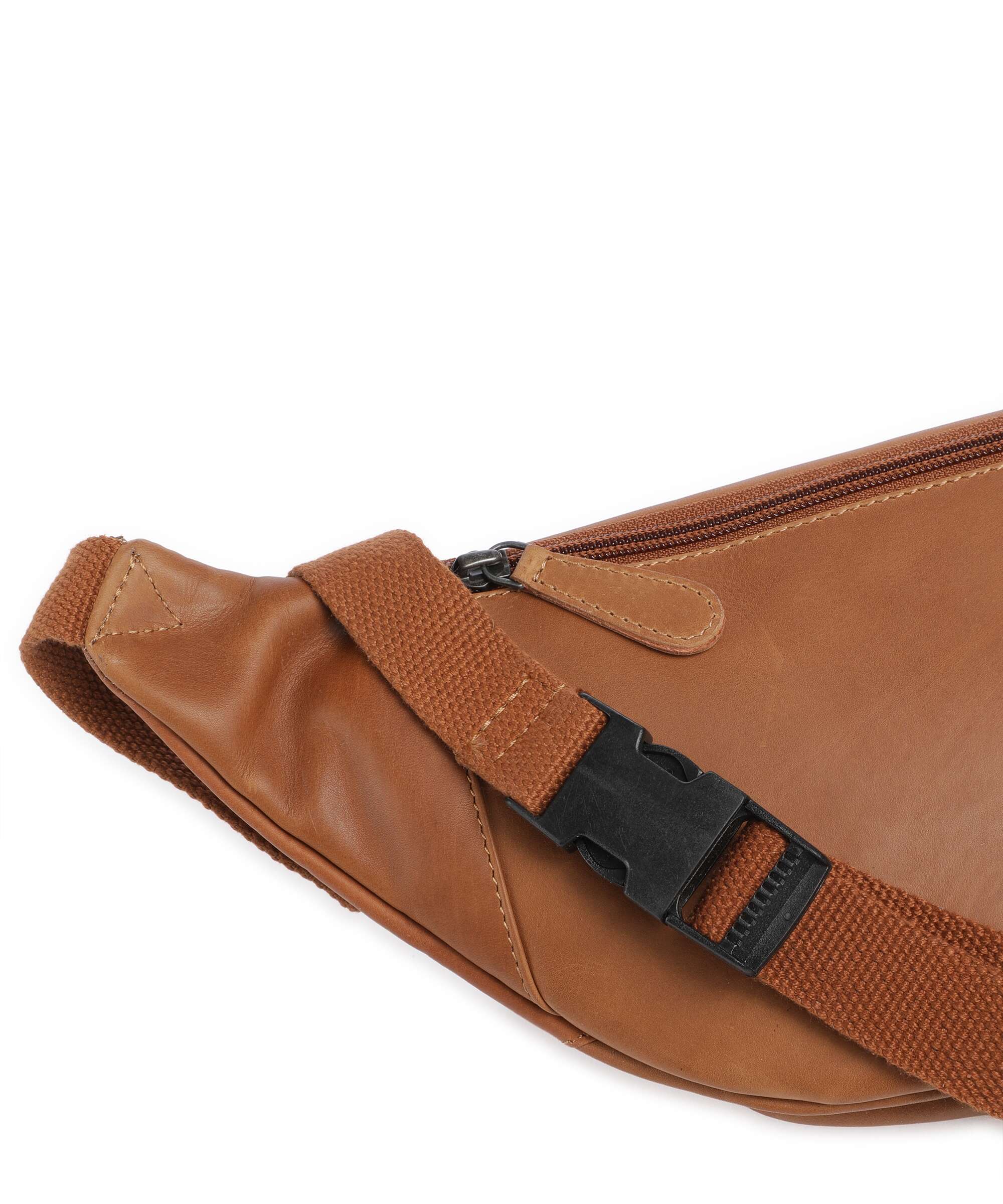 The Chesterfield Brand Cow Wax Pull Up Vernio Belt bag cognac