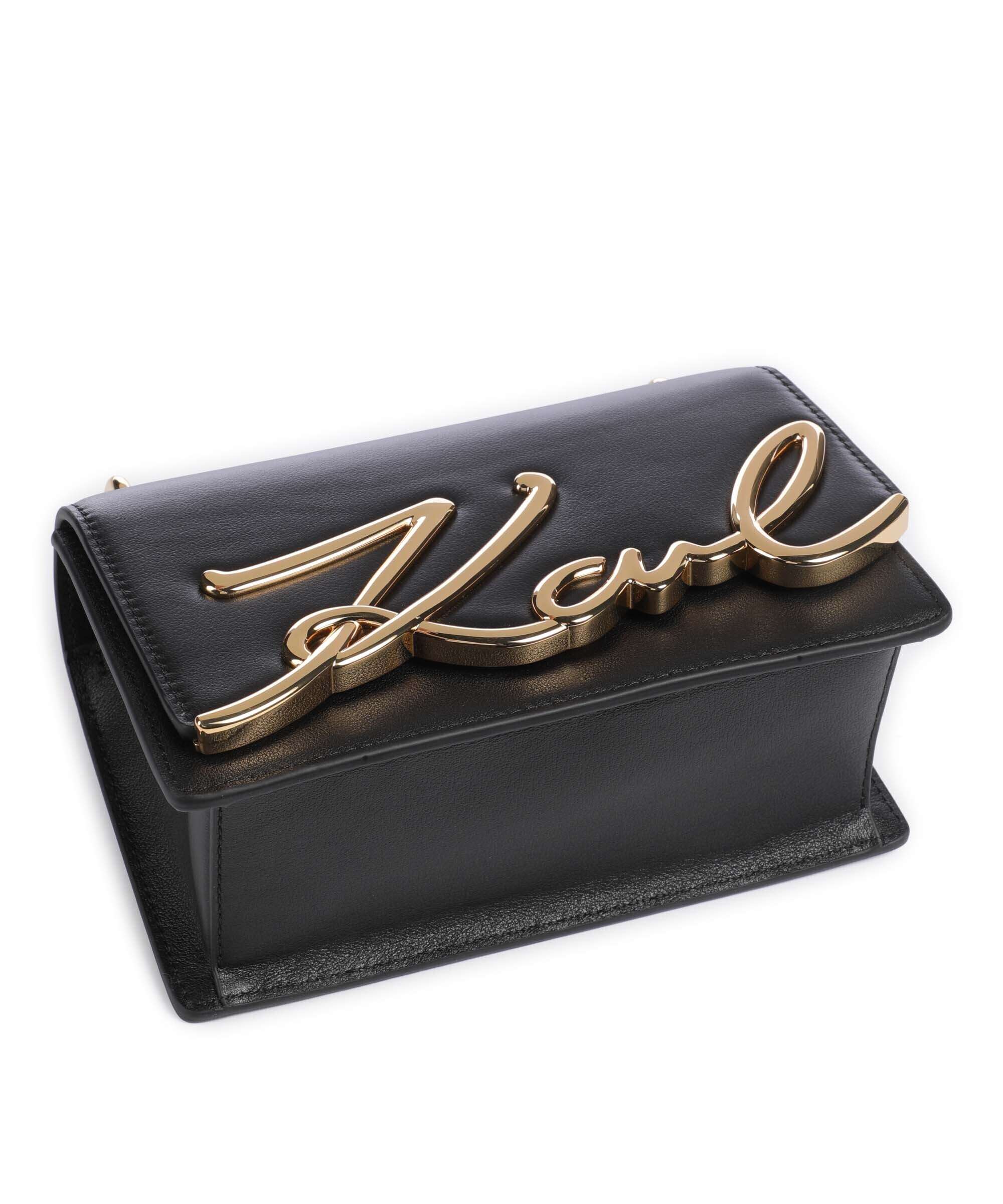 Karl Lagerfeld K/Signature Small Shoulder bag black/gold