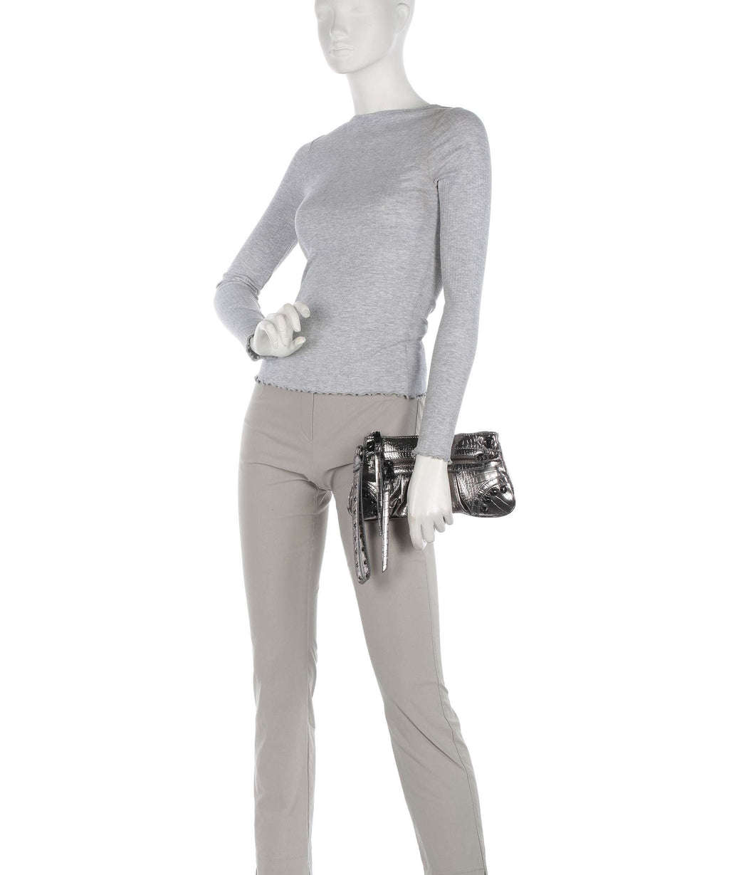 Steve Madden BDOVA Clutch bag pewter