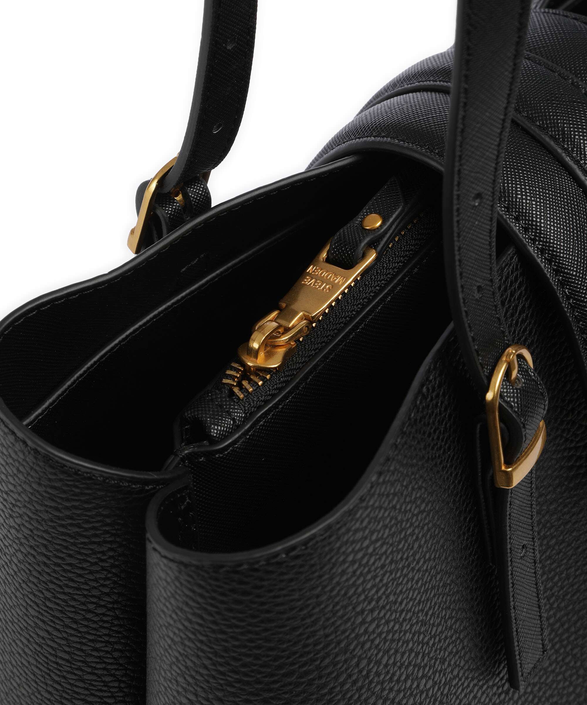 Steve Madden BPRINCIE Tote bag black/gold