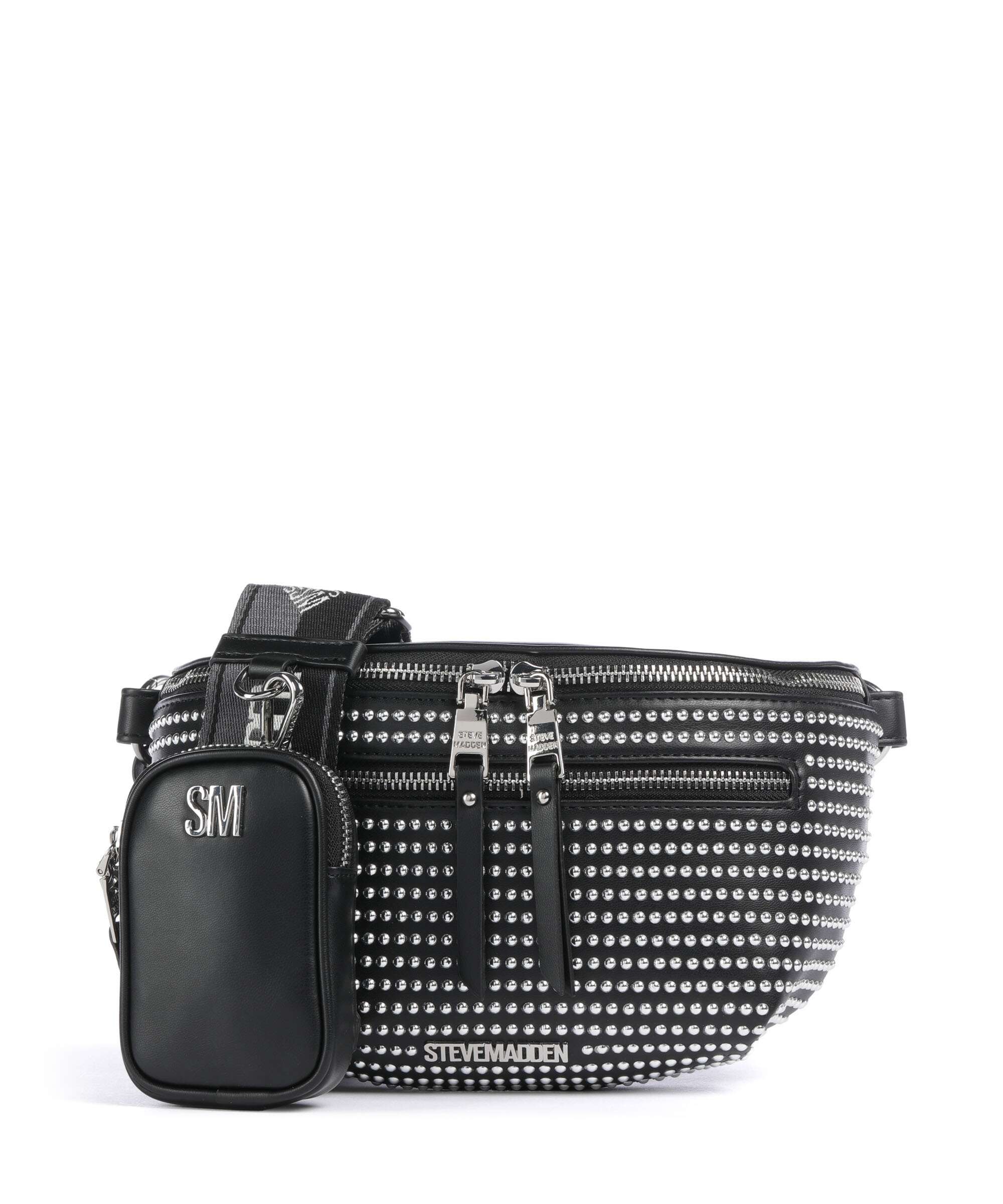 Steve Madden BCLARKES Crossbody bag black/silver
